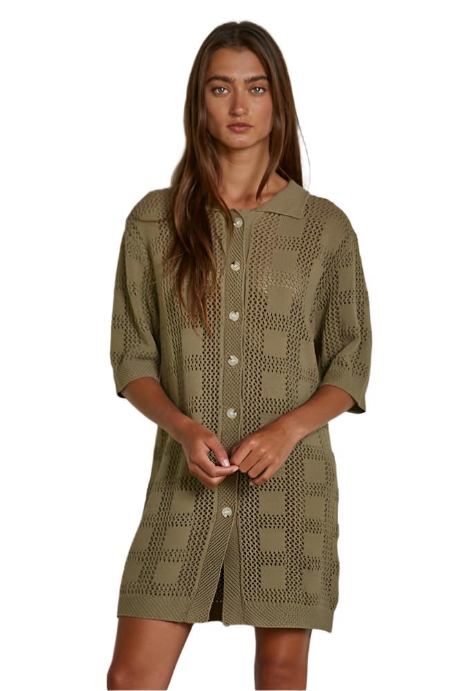 Carmen Crochet Dress – SPYTFUL