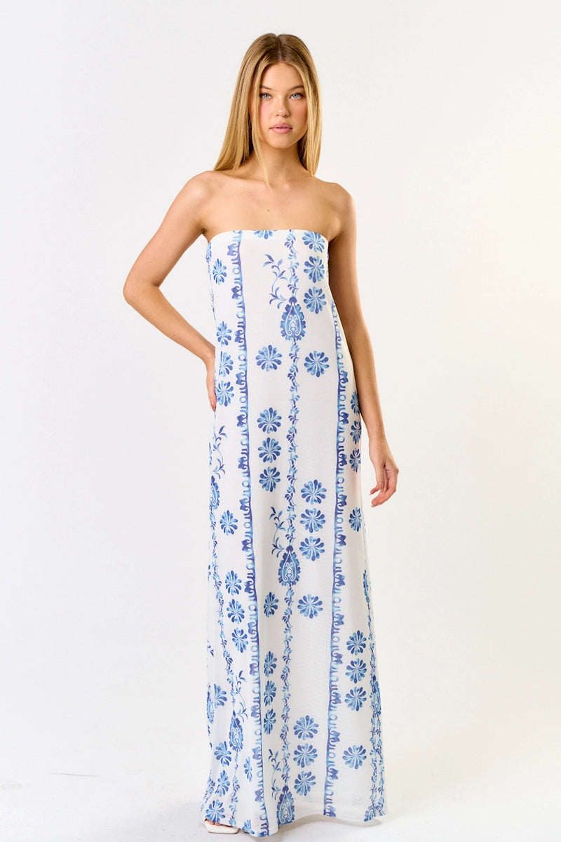 Maribelle Strapless Maxi Dress