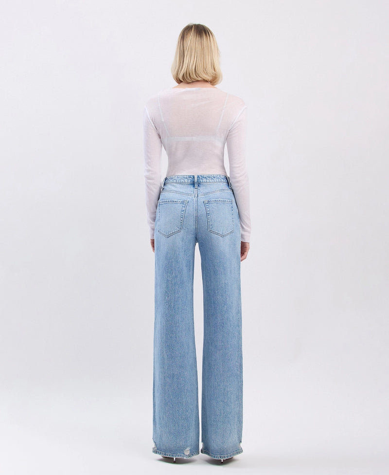 Anina Jeans -  High-Rise Baggy Wide-Leg Jeans