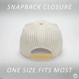 Funky Junque - Laser Cut Golf Rope Cap -  Have A Day - Navy/Beige