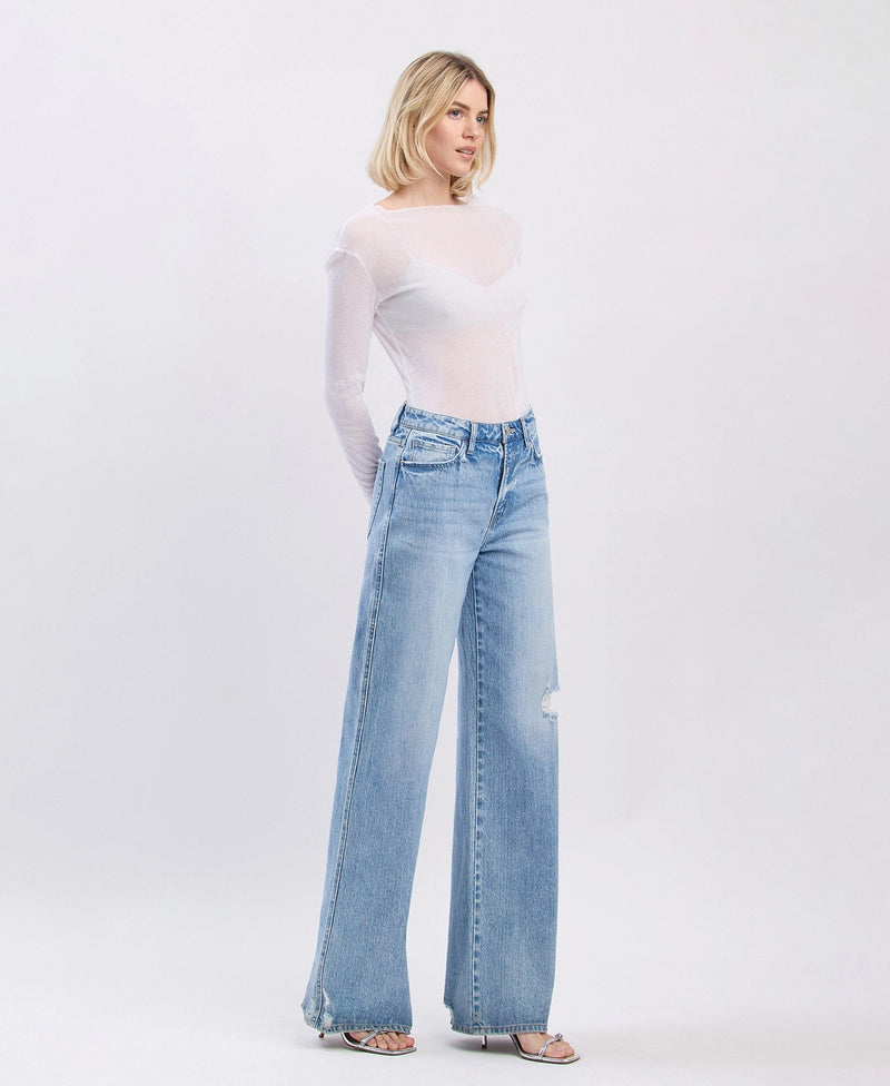 Anina Jeans -  High-Rise Baggy Wide-Leg Jeans