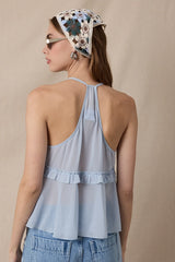 Ruffle Me Away Tank