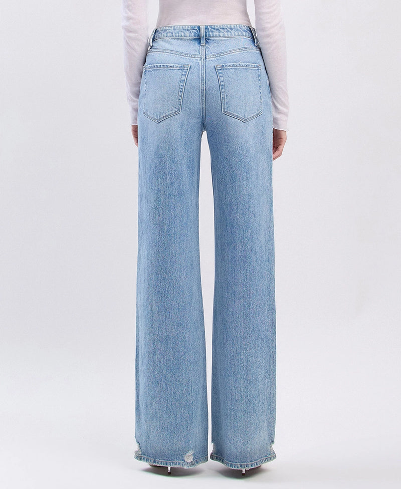 Anina Jeans -  High-Rise Baggy Wide-Leg Jeans