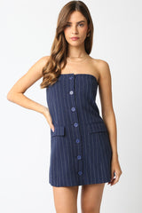 Samantha Pin Stripe Dress