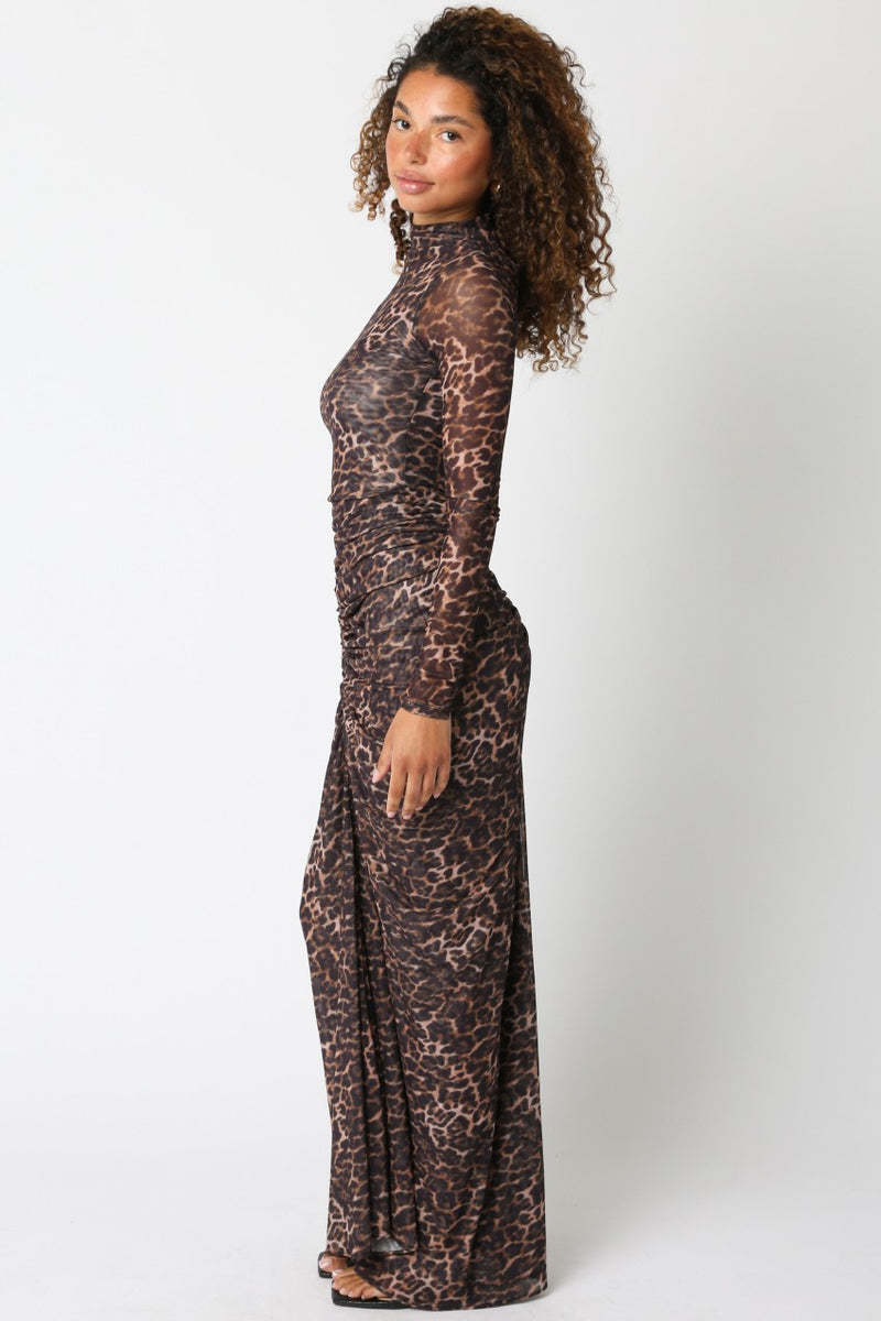 Leopard Maxi Dress