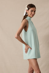 Melinda - A-Line Dress - Mint