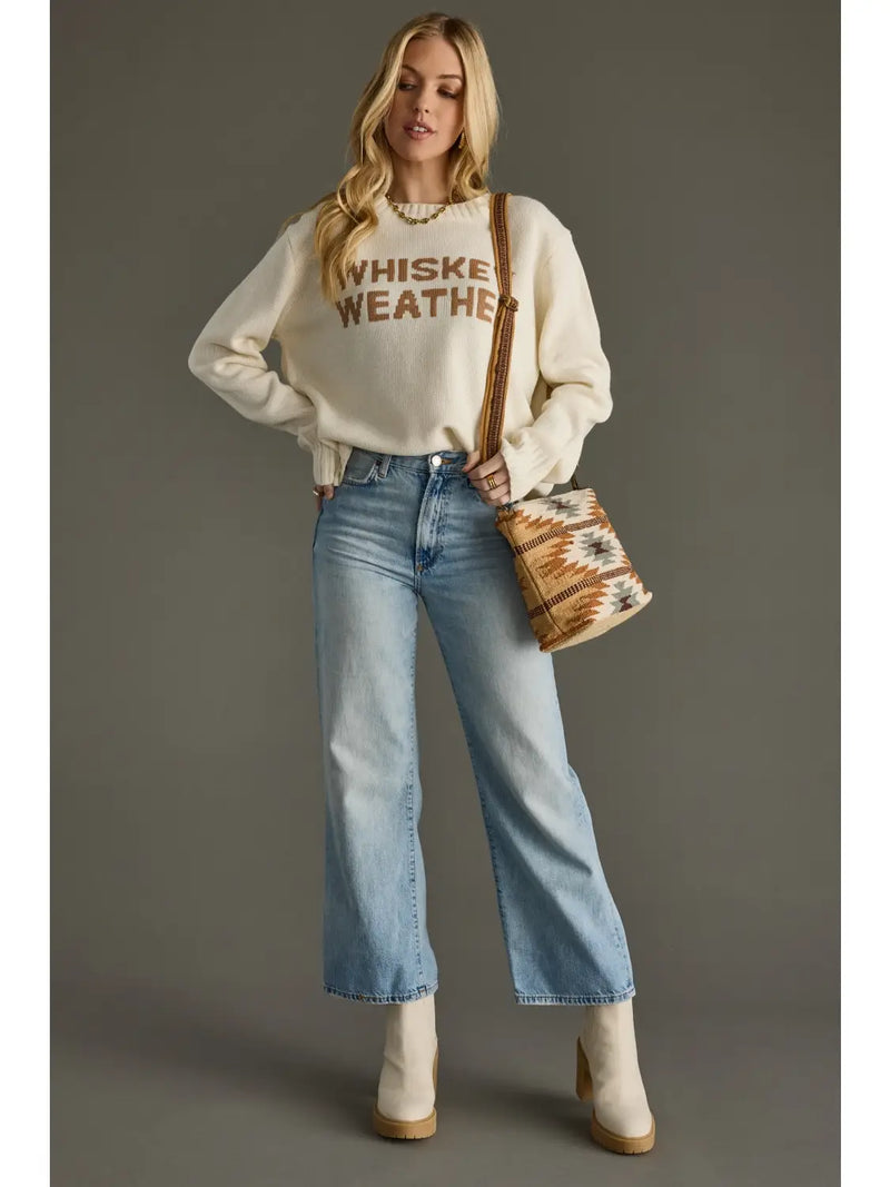 Whiskey Weather Sweater Ivory