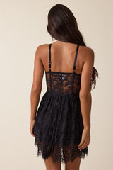 Violetta Sheer Mini Dress