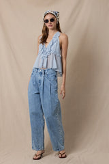 Ruffle Me Away Tank