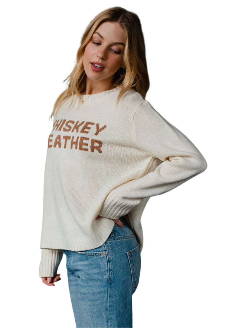 Whiskey Weather Sweater Ivory