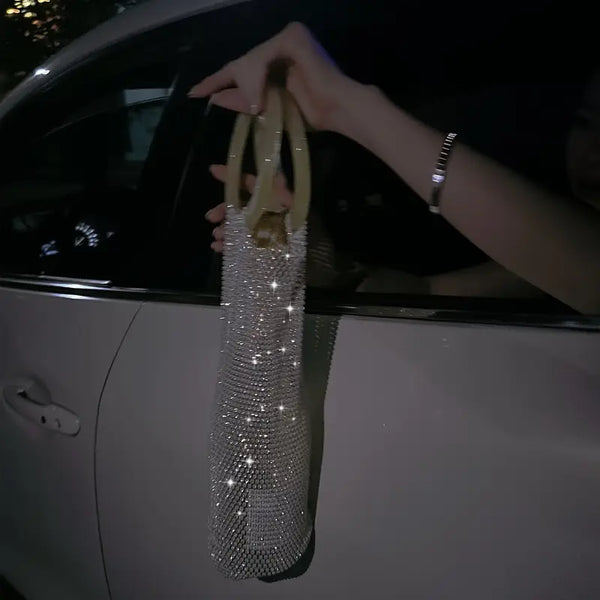 Bedazzled Vino Bag