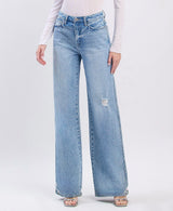 Anina Jeans -  High-Rise Baggy Wide-Leg Jeans