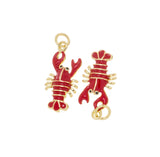 Jewel Pledge - Lobster Charm for Sealife Jewelry Making CPG3335: 3pcs