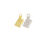 Jewel Pledge - Airplane Passport Charm Aviation Gift for TravelersCPG769: Gold / 5pcs