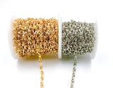 findings4uGem - Gold Filled Cuban Curb Unfinished Craft Chain By Foot, CH071: Gold / 3 Feet