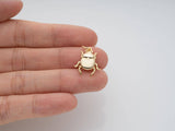 Jewel Pledge - Gold Beetle Charms Insect Pendant CPG2066: Gold / 1 pieces
