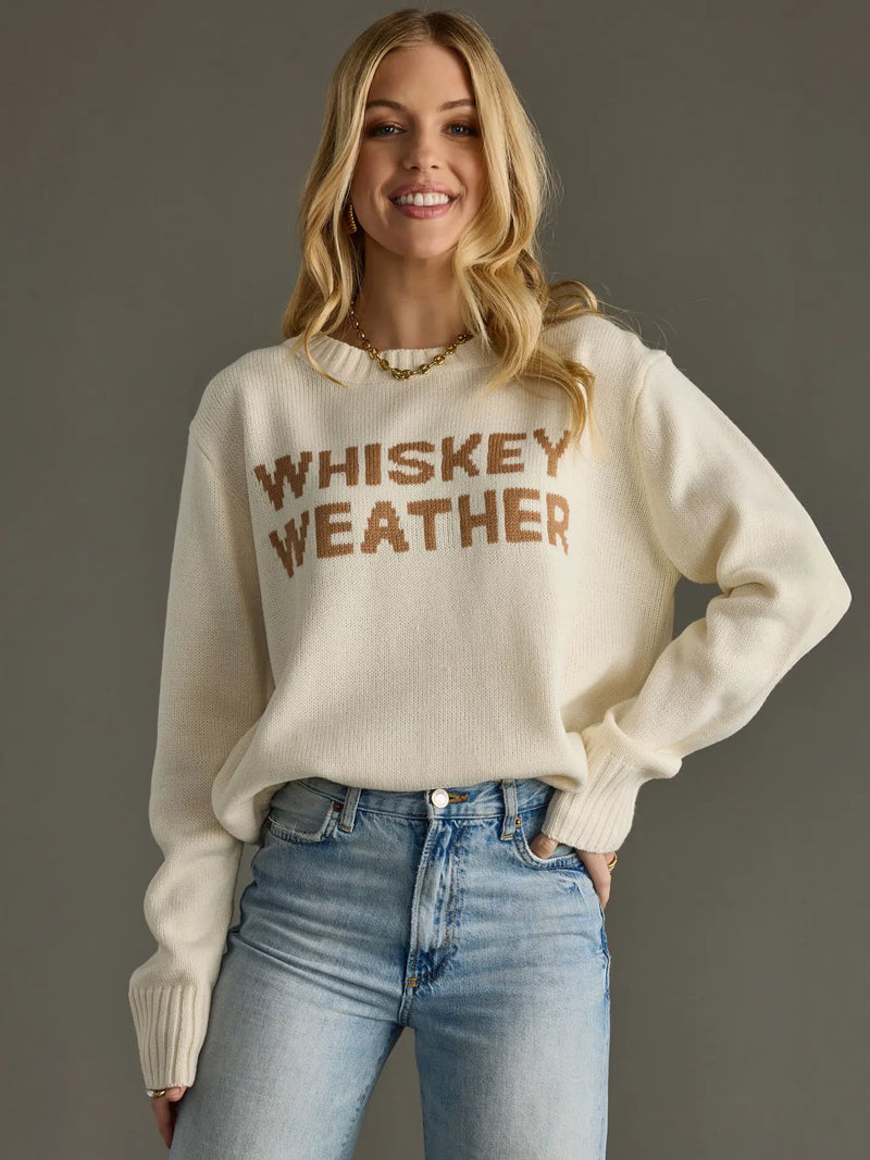Whiskey Weather Sweater Ivory