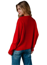 Ski Sweater Red