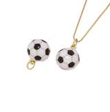 Jewel Pledge - Soccer Ball Charm,Sports Gift Pendant Ball,CPG2842: 3 pieces
