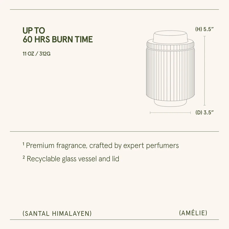 Amélie - Santal Himalayen 11oz Candle