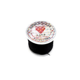 CRCBEADS - Strong & Stretchy Crystal String Elastic Thread Beading Cord Size 0.8mm: White