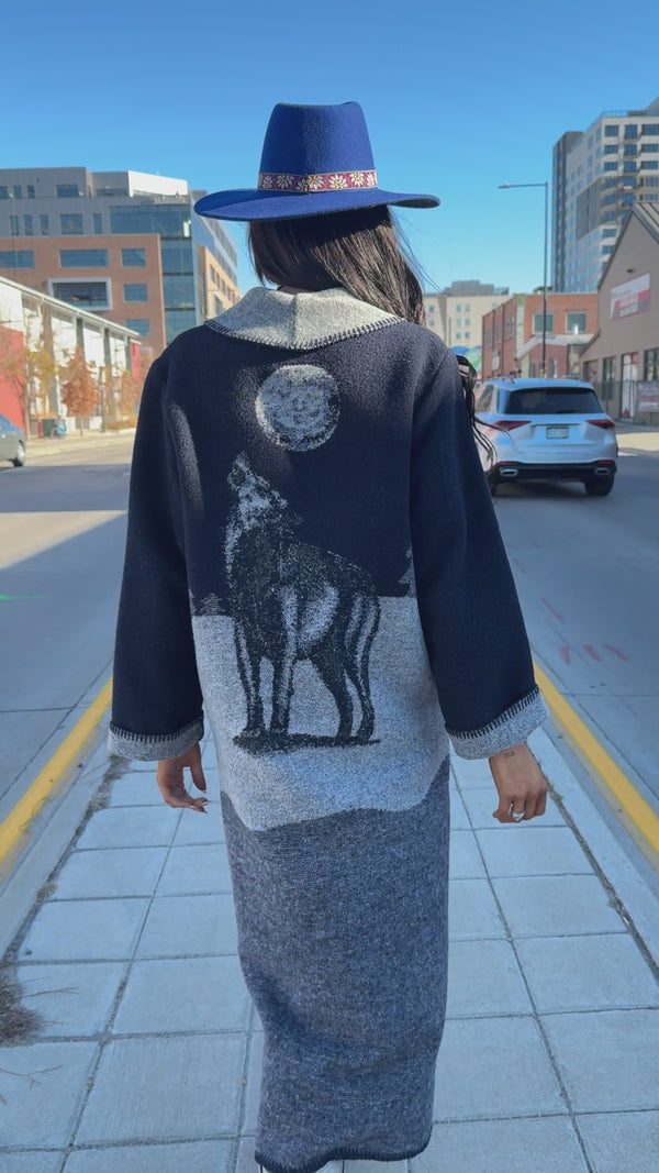 Vintage Western Blanket Duster by Wooded River – Made in Idaho, USA